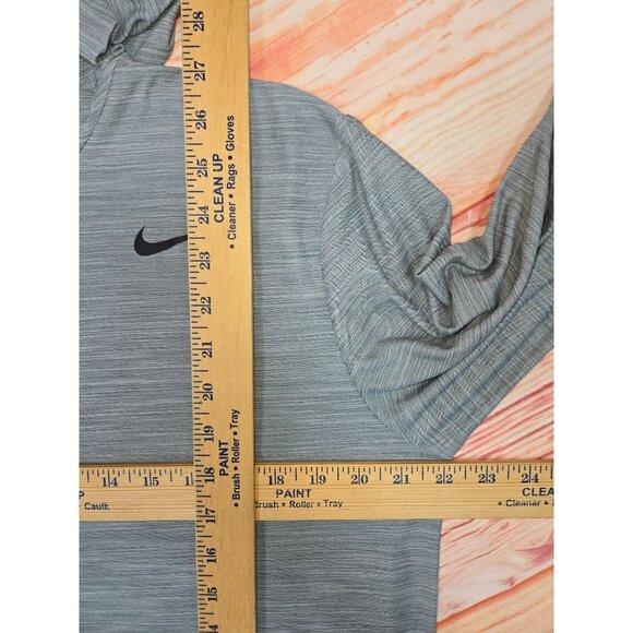 Nike Dri-Fit Mens Gray Lightweight Hoodie Large NWOT - Picture 9 of 9